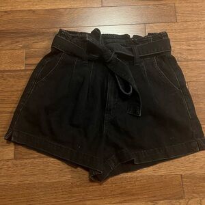 American Eagle Paper Bag Waist Shorts